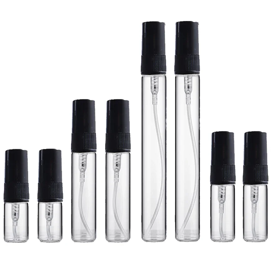 Perfume Fragrance Gallon - 8/16pcs Refillable Perfume Bottle Portable Glass