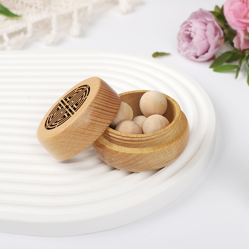 Fragrance Perfume Box - Ancient Portable No perfume fragrance wooden