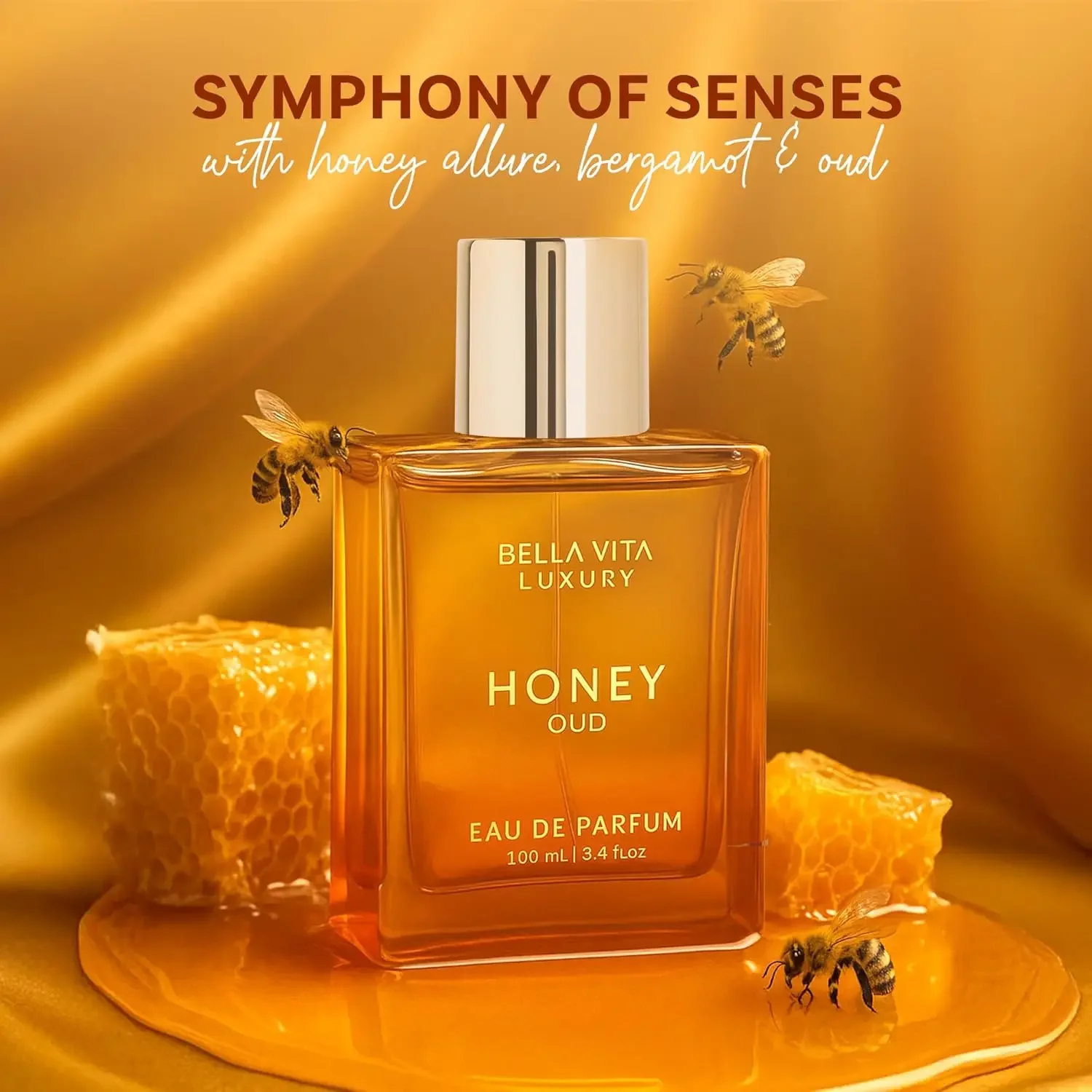 Perfume Quality Fragrance Oils - BellaVita Luxury Honey Oud EDP 3.4oz