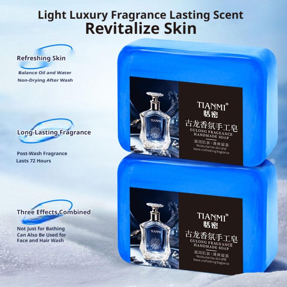 Fragrance Perfume For Hair - Men Gulong Perfume Soap 3 In