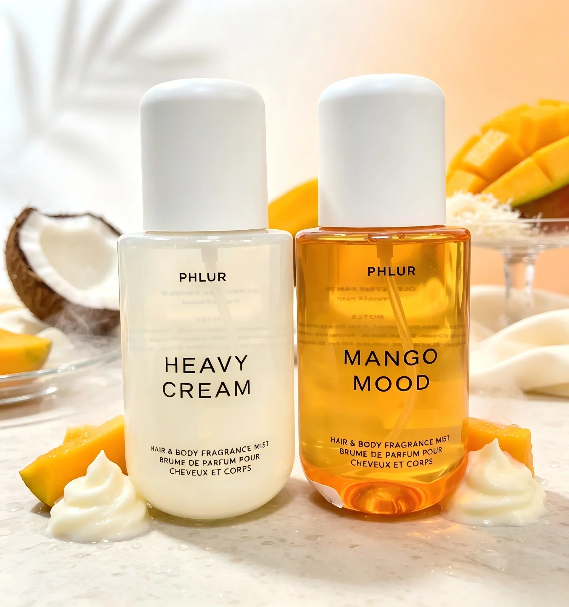 Fragrance Perfume For Hair - Phlur Heavy Cream + Mango Mood