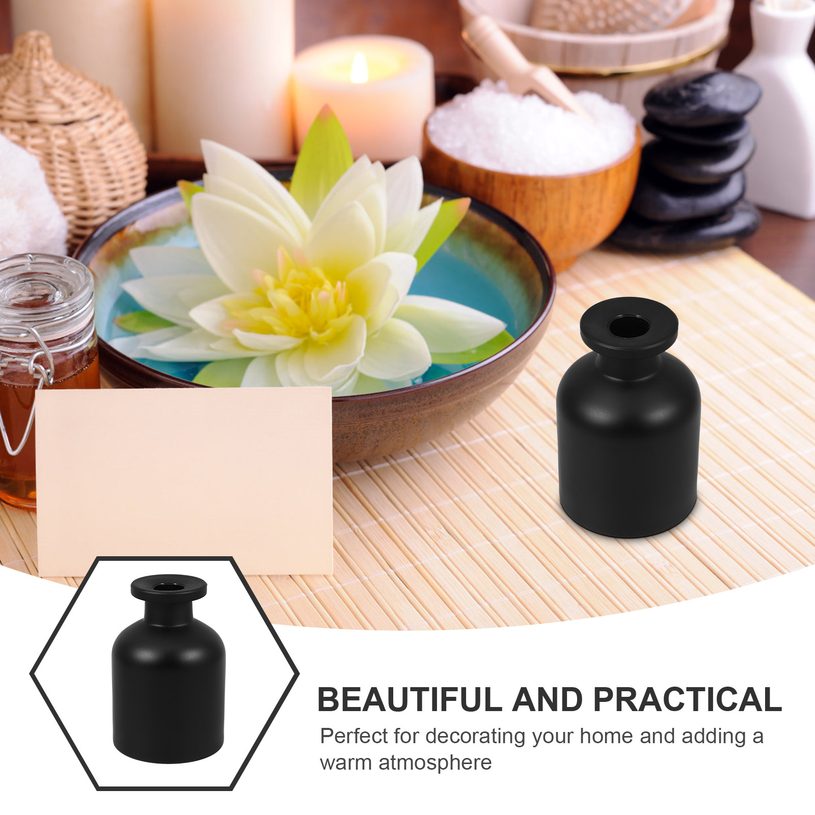 2Pcs Premium Glass Diffuser Bo - đánh giá và giá Perfume Refill Bottle