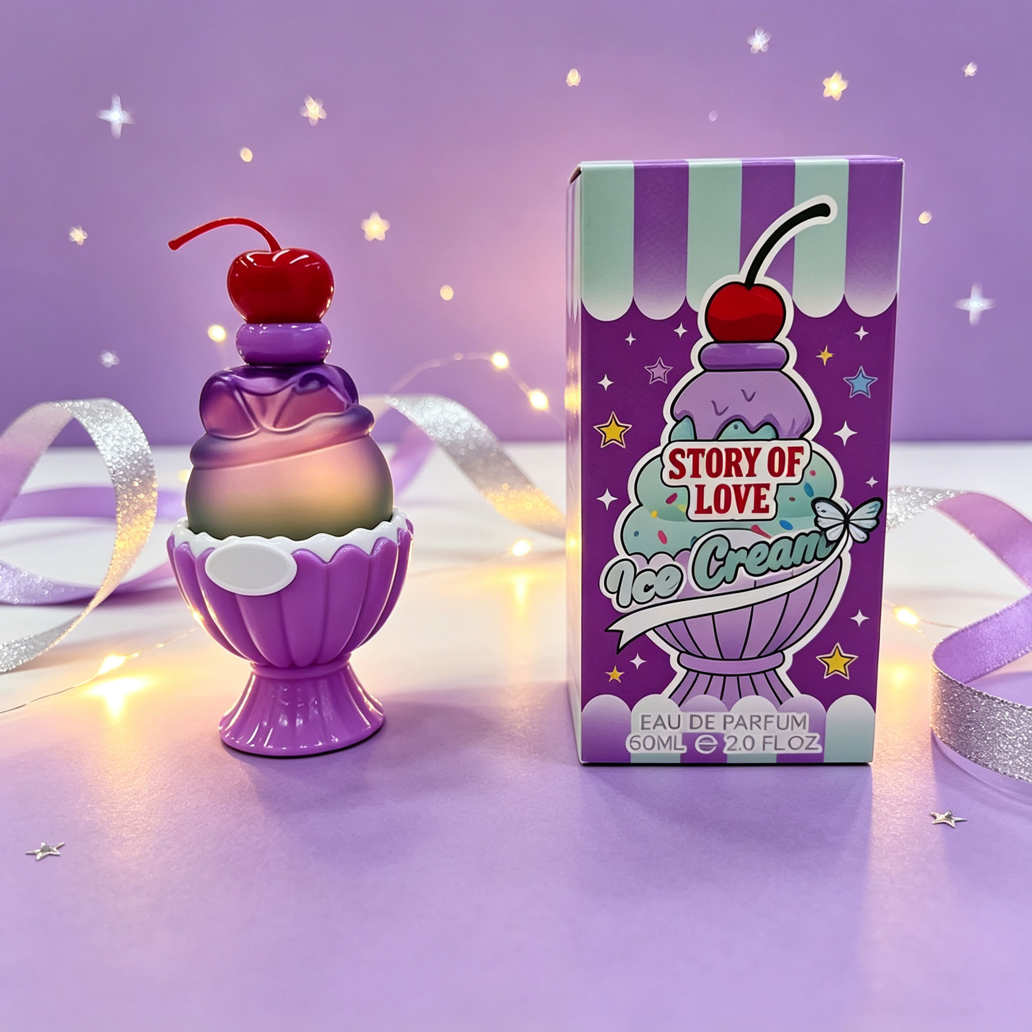 Cute Ice Cream Shaped Eau De P - đánh giá và giá Fragrance Perfume Box