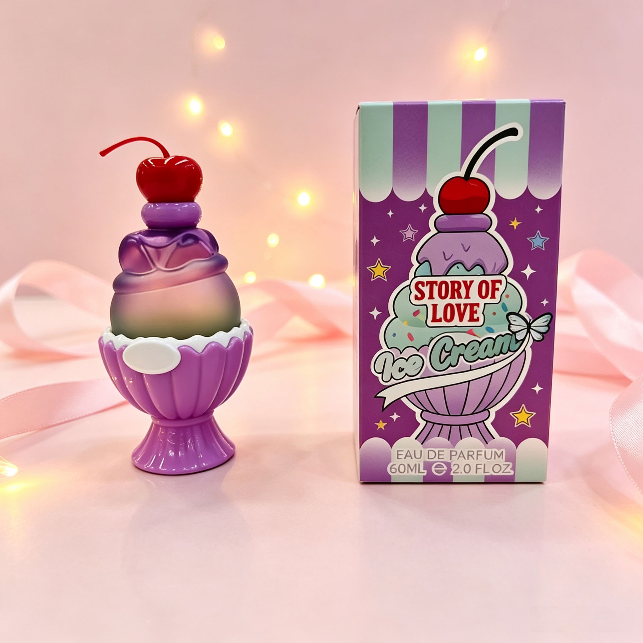 Cute Ice Cream Shaped Eau De P - đánh giá và giá Fragrance Perfume Box