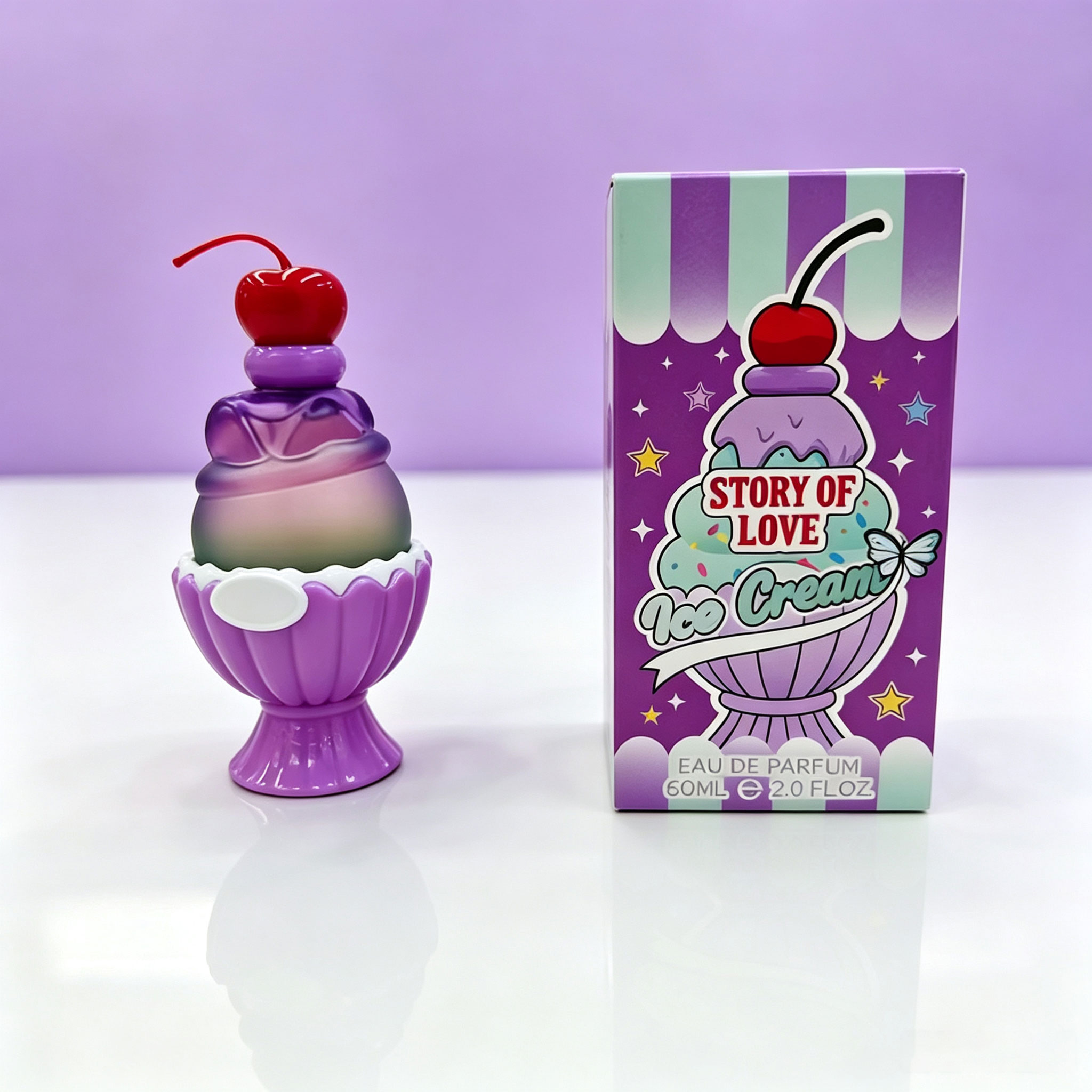Cute Ice Cream Shaped Eau De P - đánh giá và giá Fragrance Perfume Box