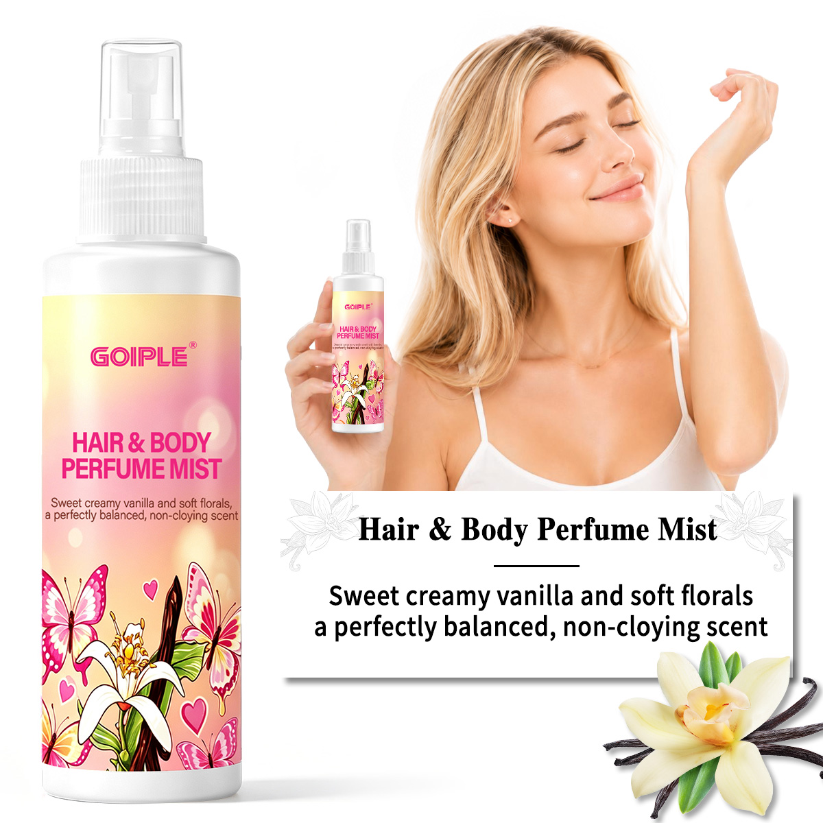 Hair & Body Perfume Mist Body  - đánh giá và giá Fragrance Perfume For Hair