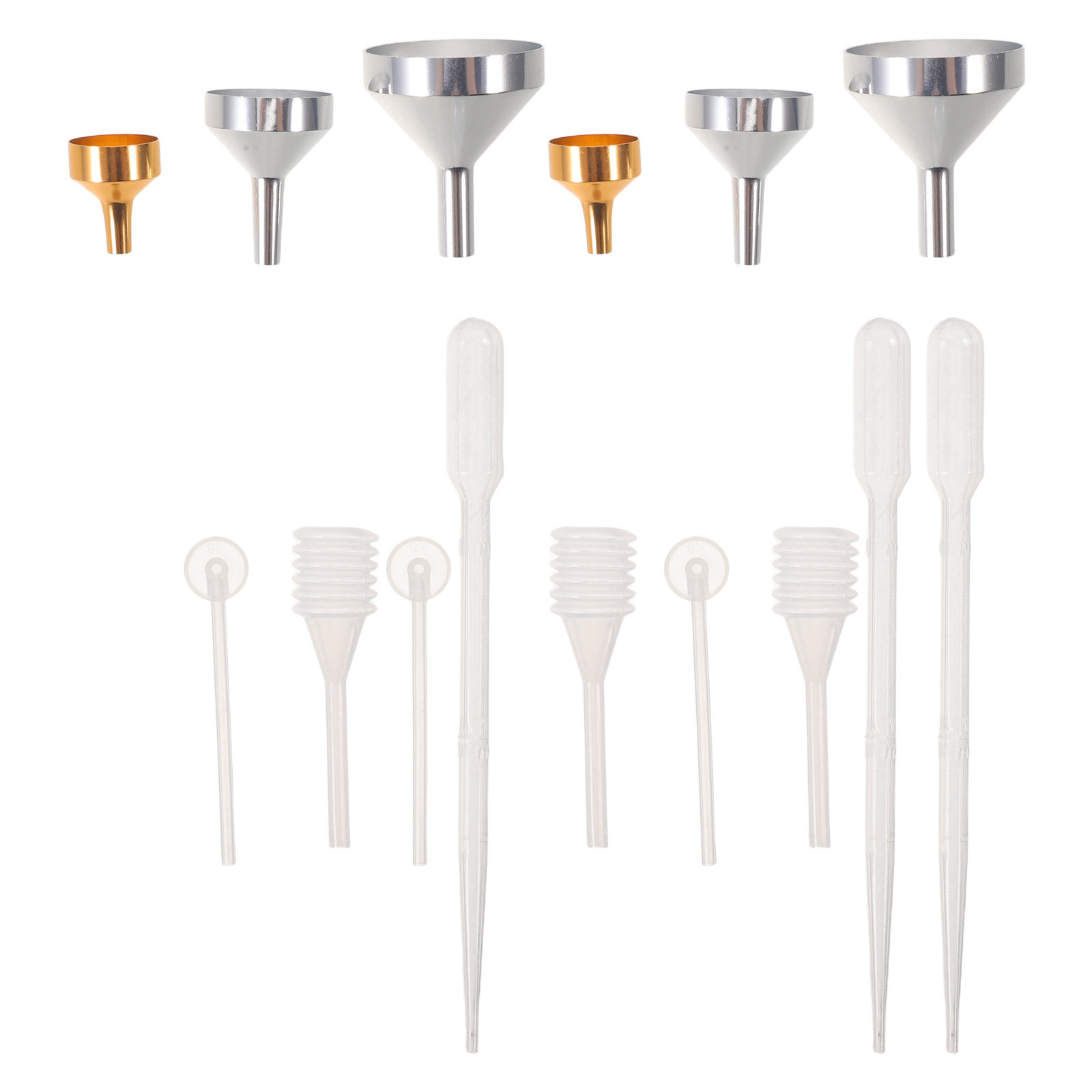 1Set Metal Funnel Kit Mini Alu - đánh giá và giá Perfume Refill Bottle