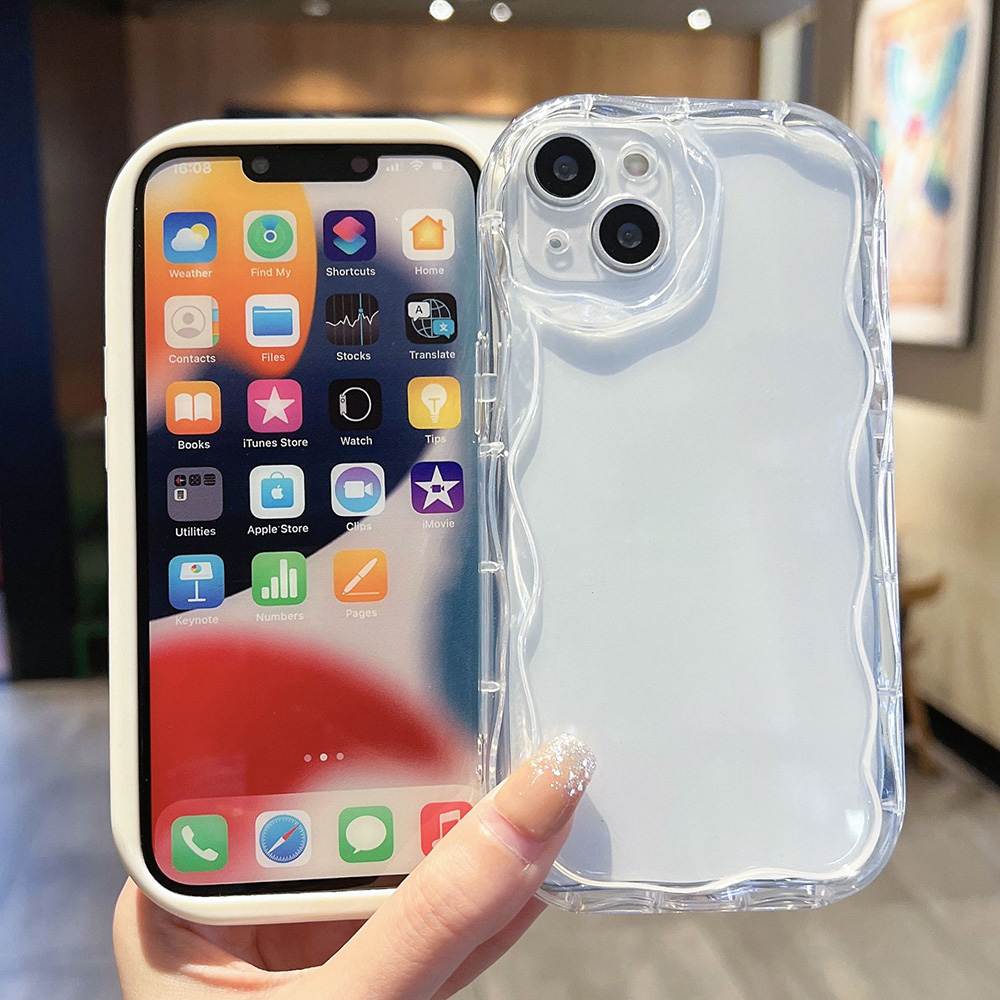 3D Wavy Border Phone Case For  - đánh giá và giá Fragance X