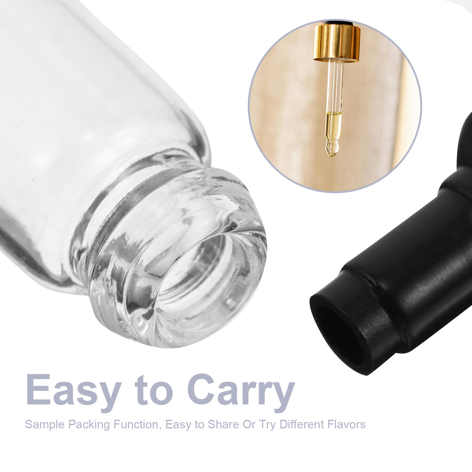 150Pcs Glass Perfume Sample Vi - đánh giá và giá Perfume Refill Bottle