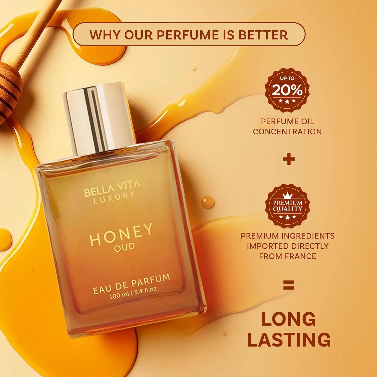 BellaVita Luxury Honey Oud EDP - đánh giá và giá Perfume Quality Fragrance Oils