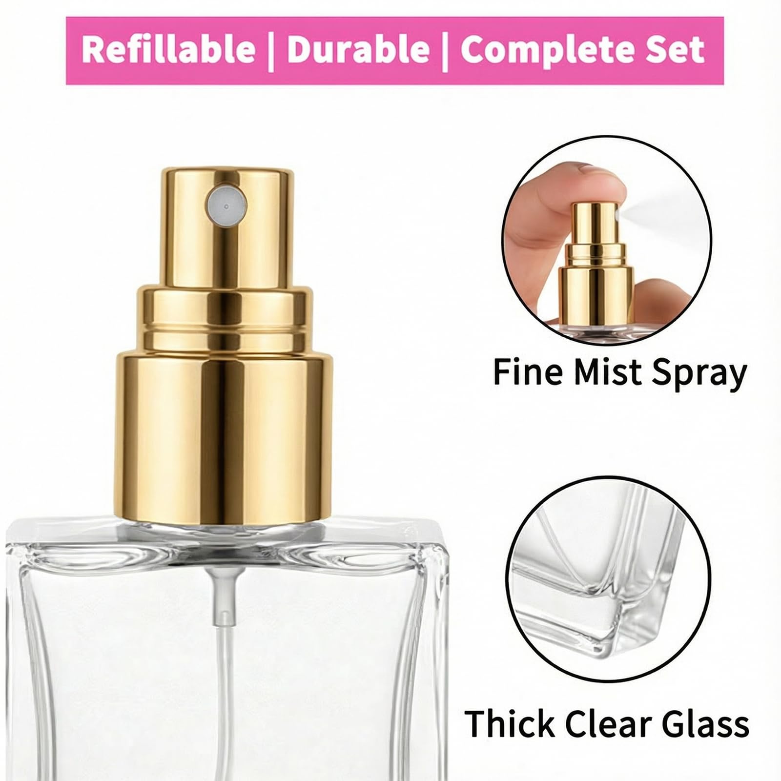 High quality 30 15ml clear gla - đánh giá và giá Perfume Fragrance Gallon