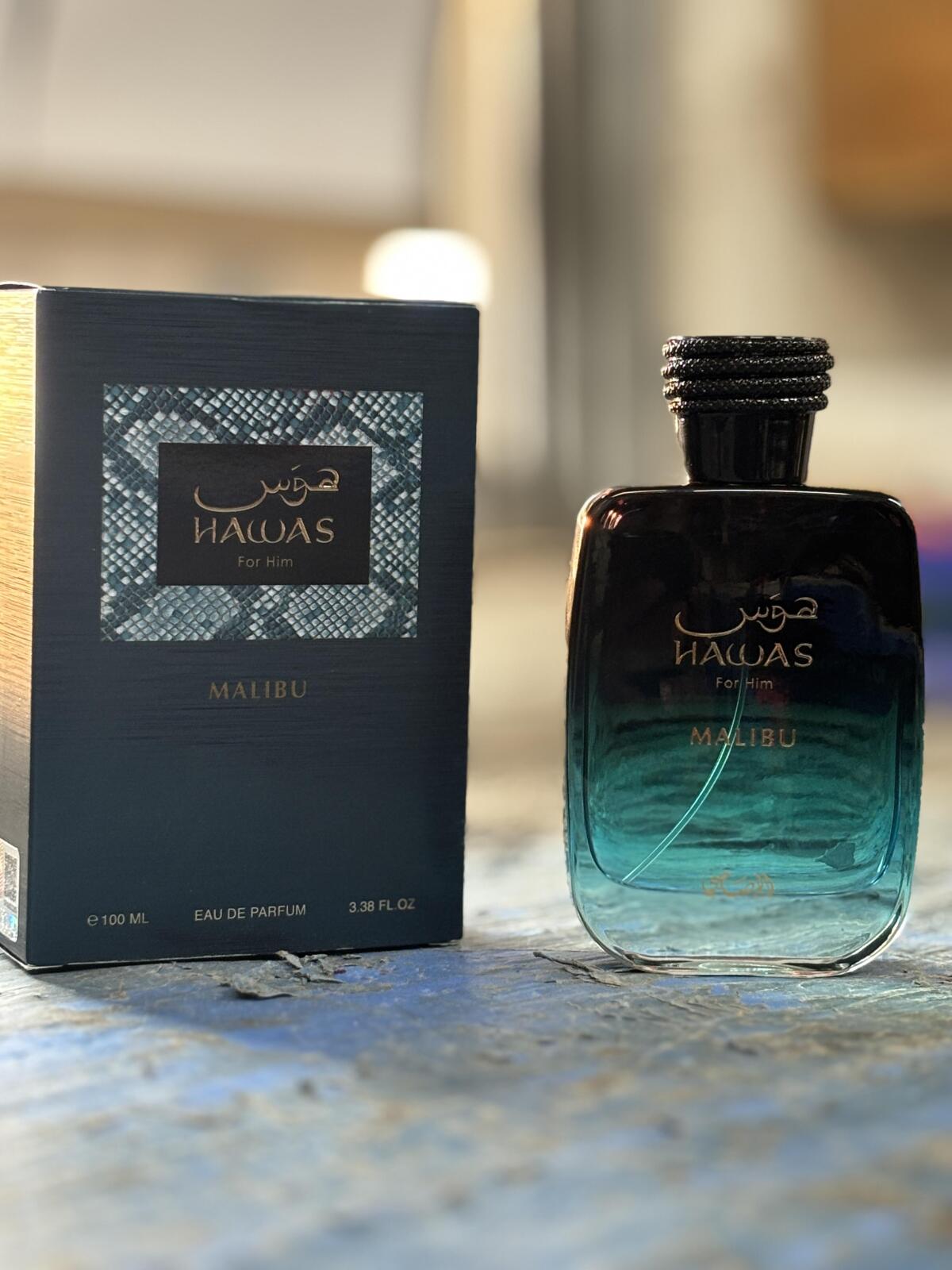 Rasasi Hawas Malibu For Him ED - đánh giá và giá Fragrance Perfume Note
