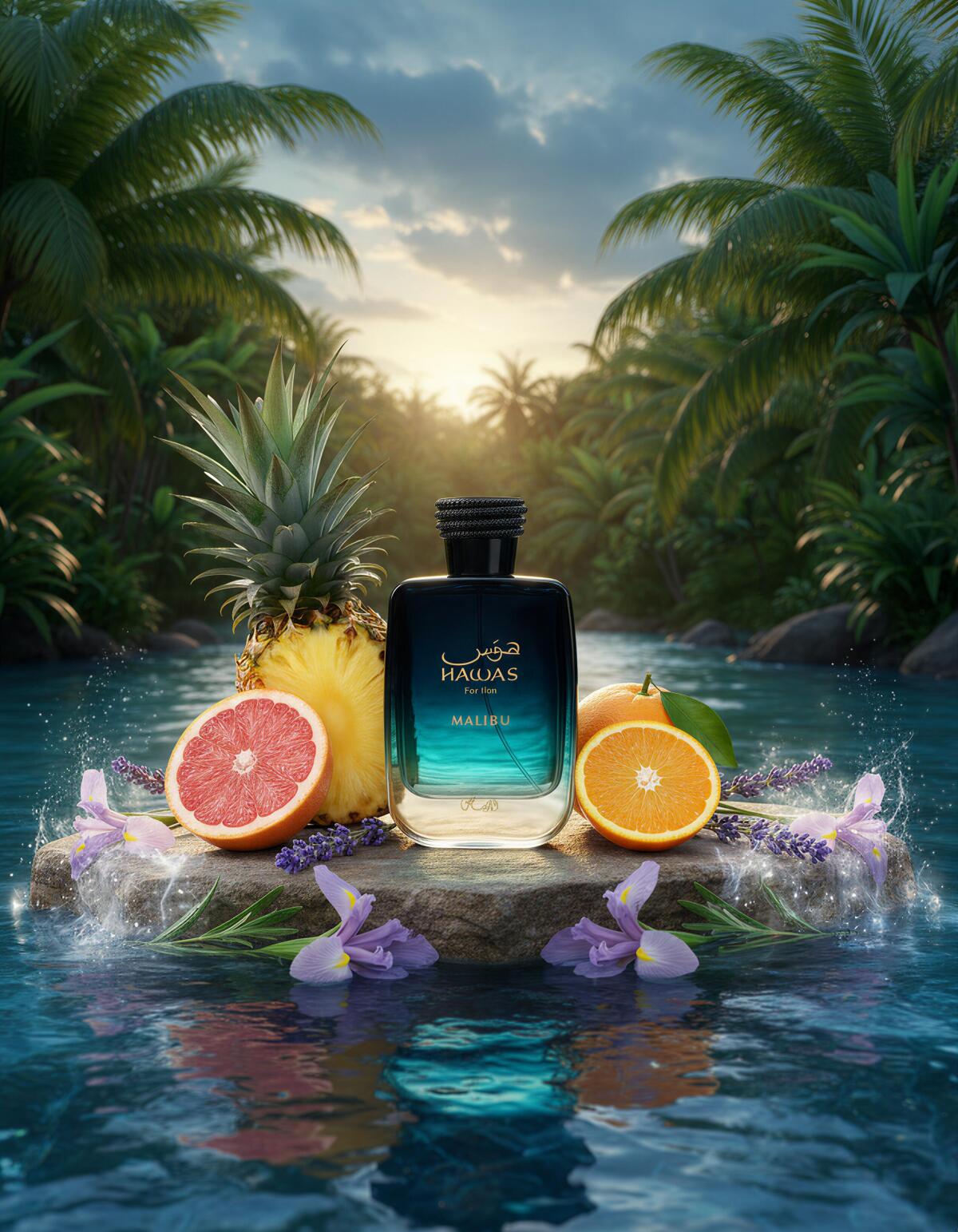 Rasasi Hawas Malibu For Him ED - đánh giá và giá Fragrance Perfume Note