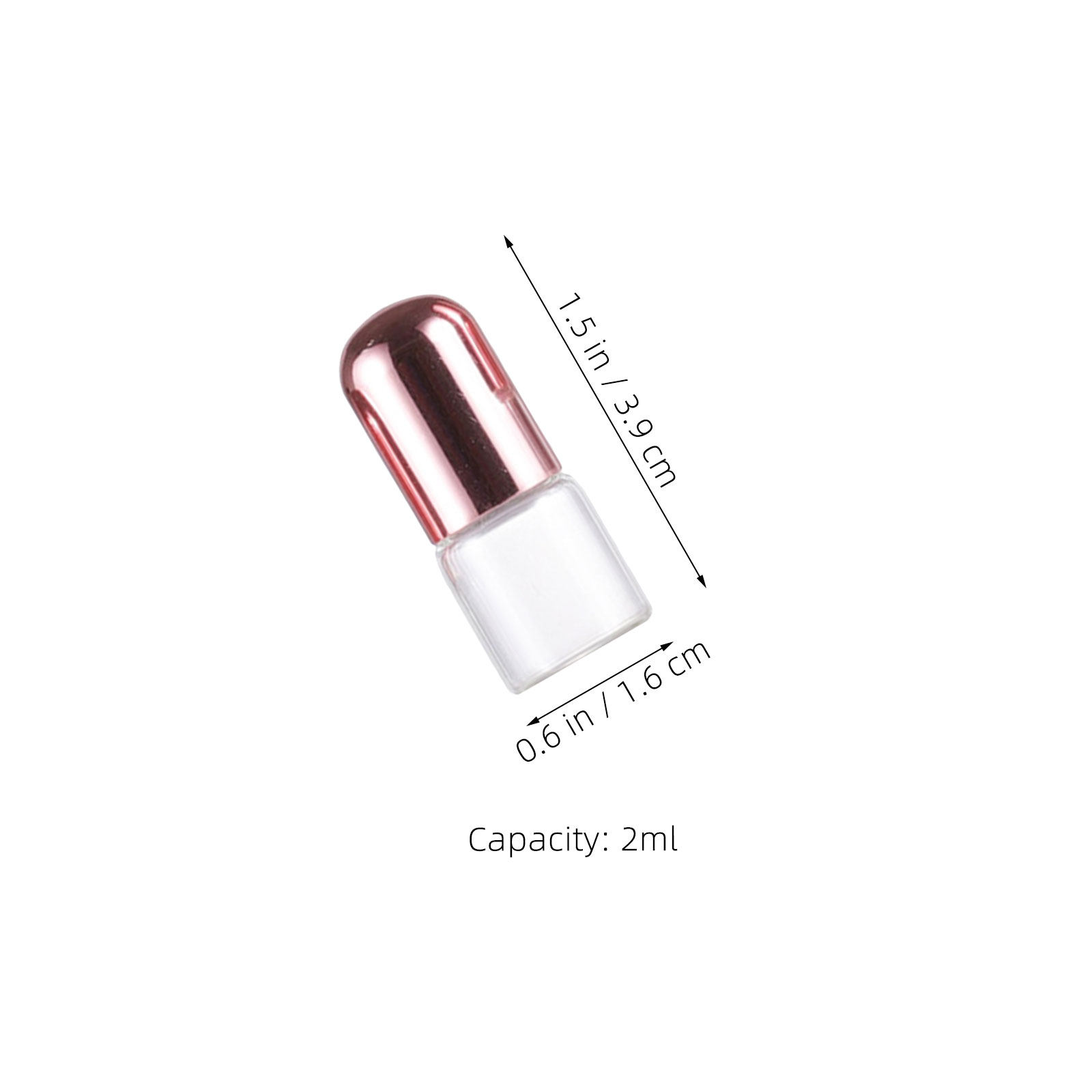 20Pcs Mini Glass Roller Bottle - đánh giá và giá Perfume Refill Bottle