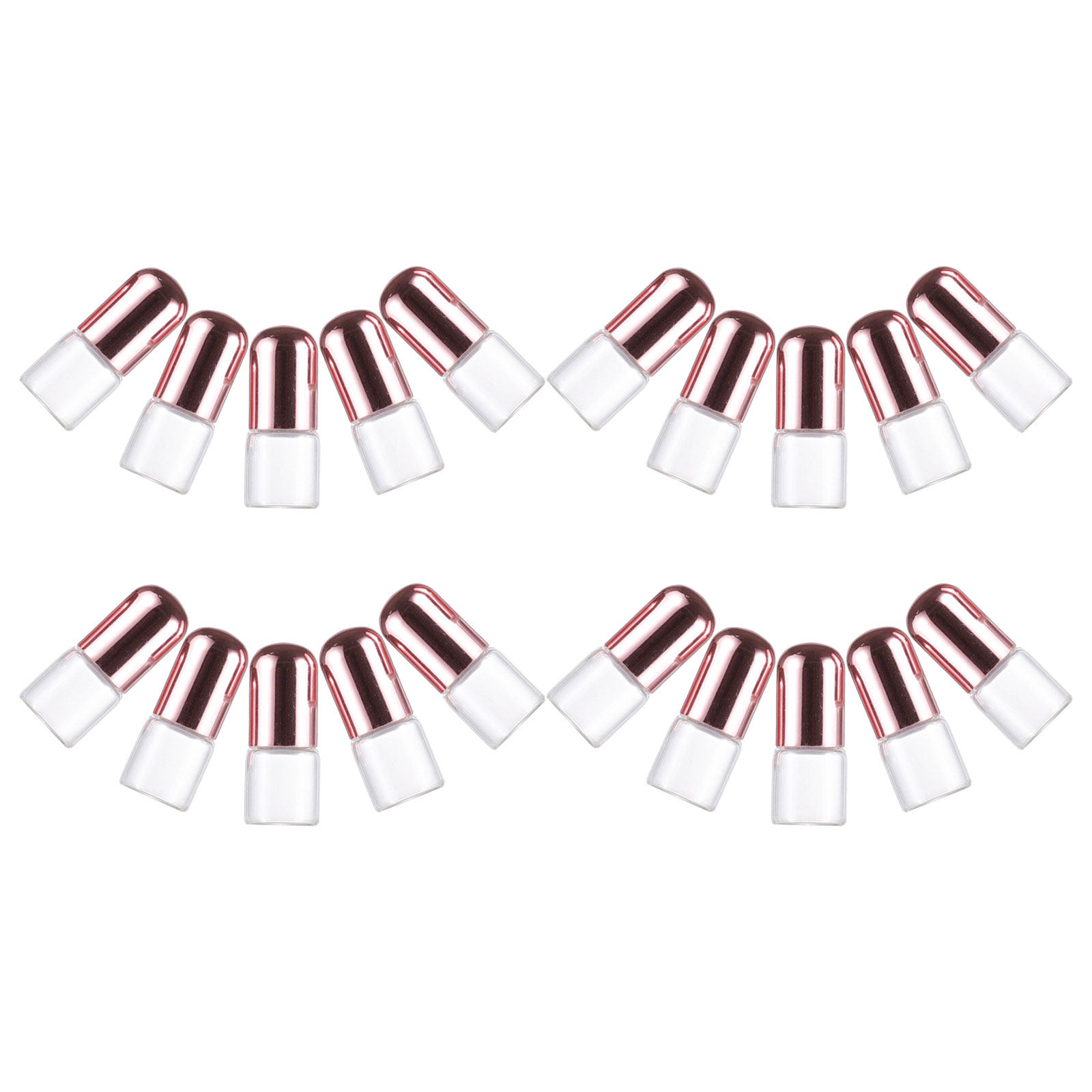 20Pcs Mini Glass Roller Bottle - đánh giá và giá Perfume Refill Bottle