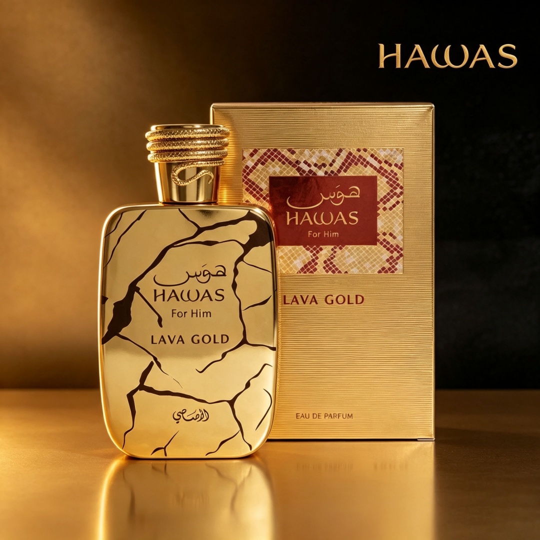 Hawas Lava Gold by Rasasi 100m - đánh giá và giá Perfume Adrien Fragrance