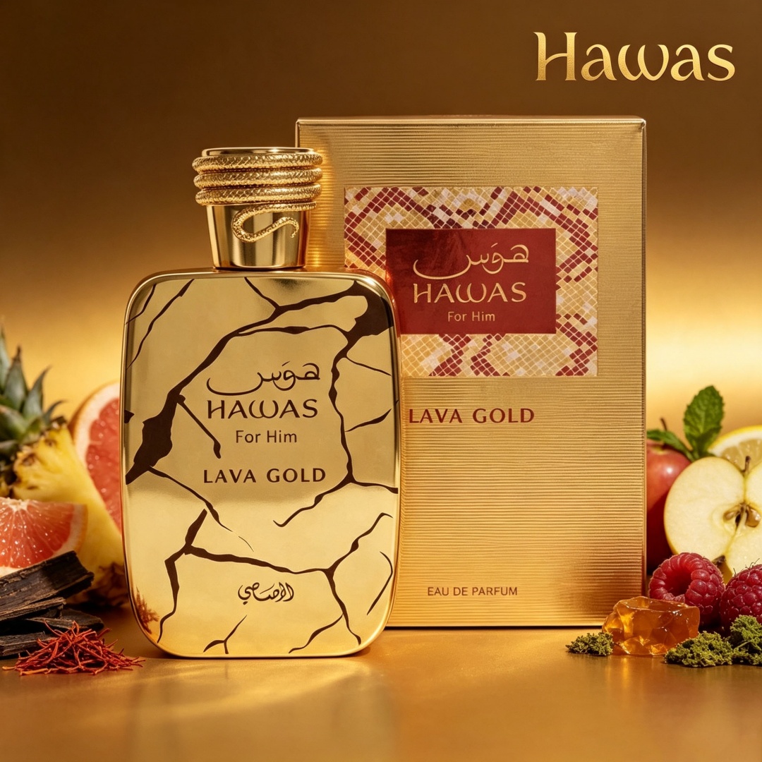 Hawas Lava Gold by Rasasi 100m - đánh giá và giá Perfume Adrien Fragrance