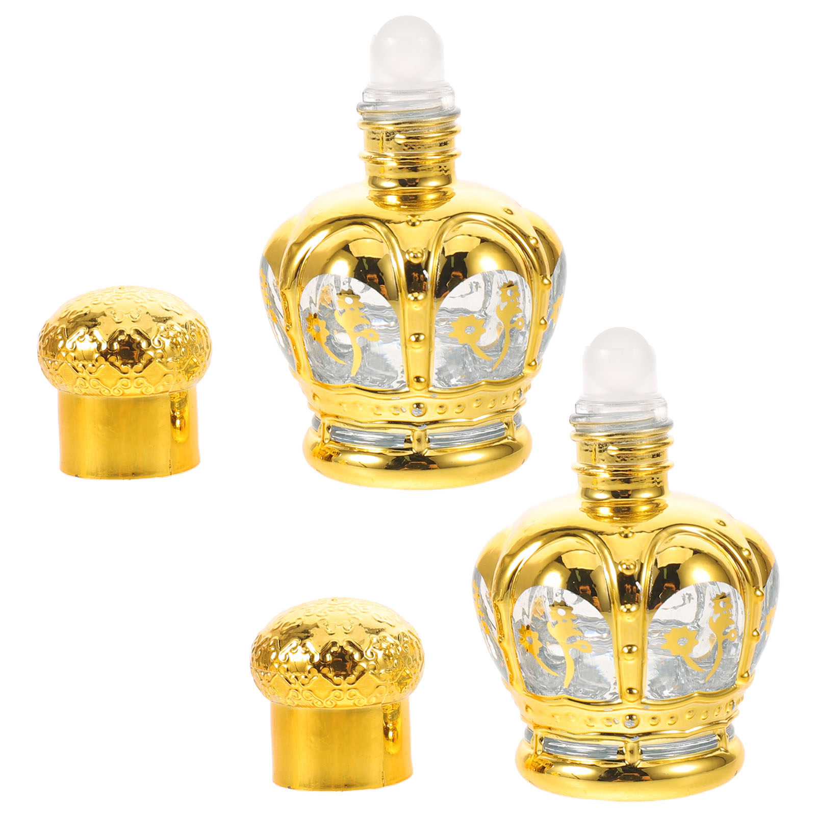 2Pcs 12Ml Clear Glass Roll on  - đánh giá và giá Perfume Refill Bottle