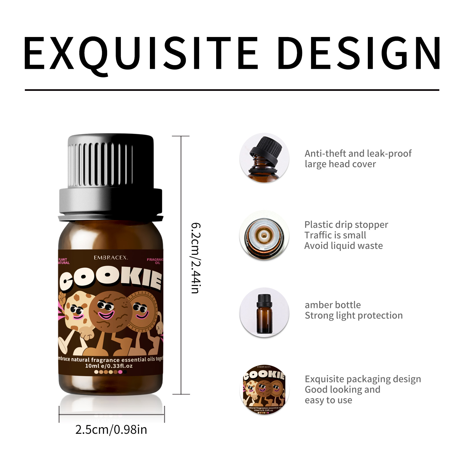 10ml Cookie Fragrance Essentia - đánh giá và giá Perfume Fragrance Essence