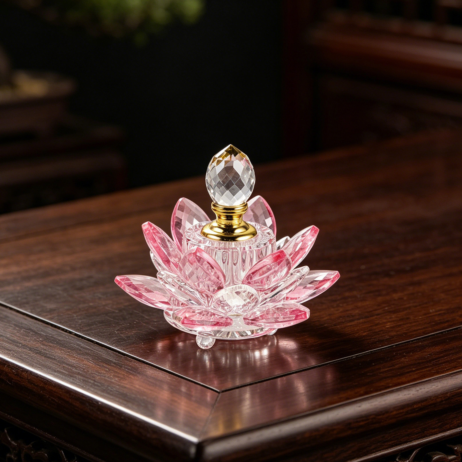 Refillable Crystal Lotus Flowe - đánh giá và giá Perfume Refill Bottle