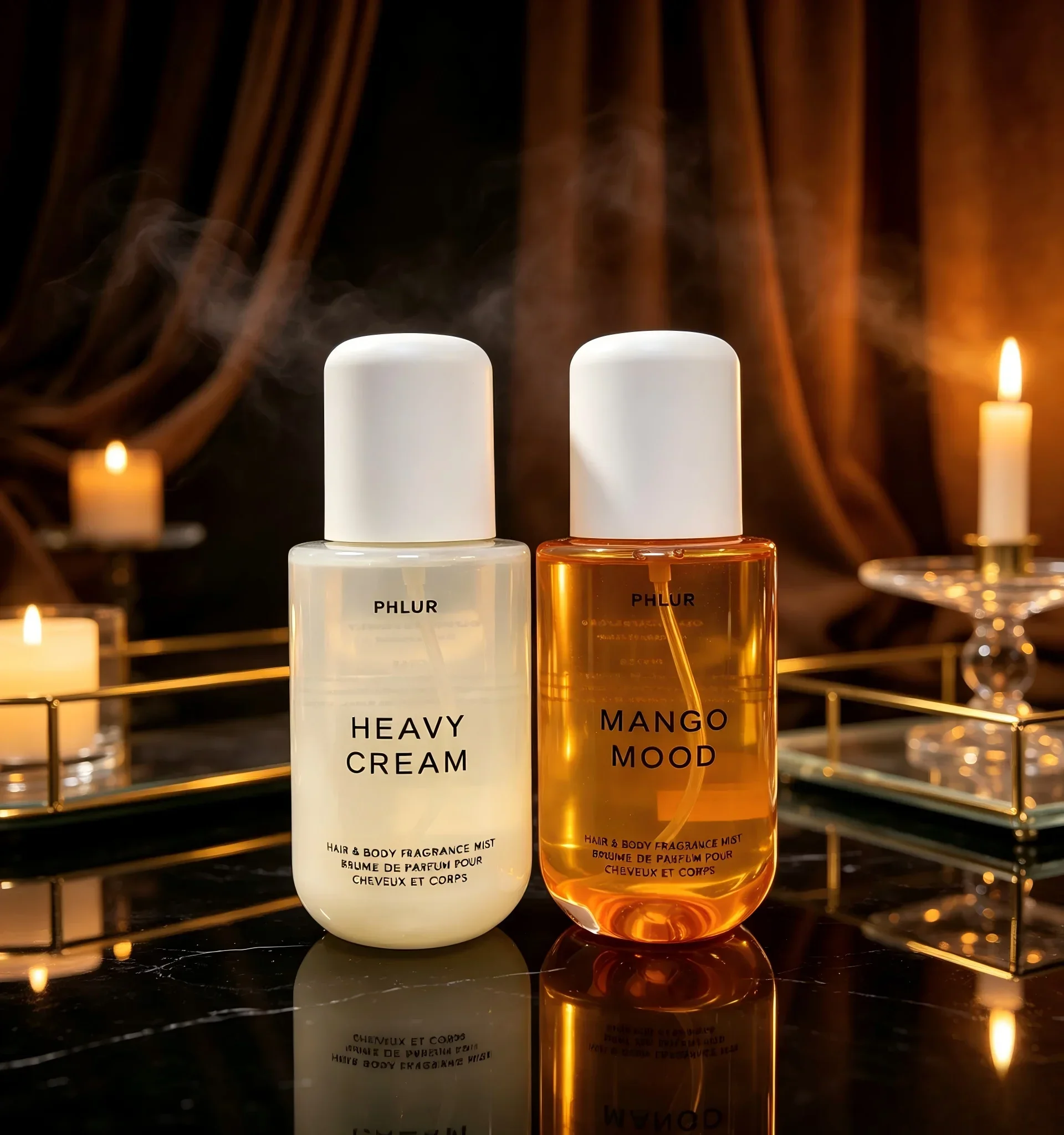 Phlur Heavy Cream + Mango Mood - đánh giá và giá Fragrance Perfume For Hair