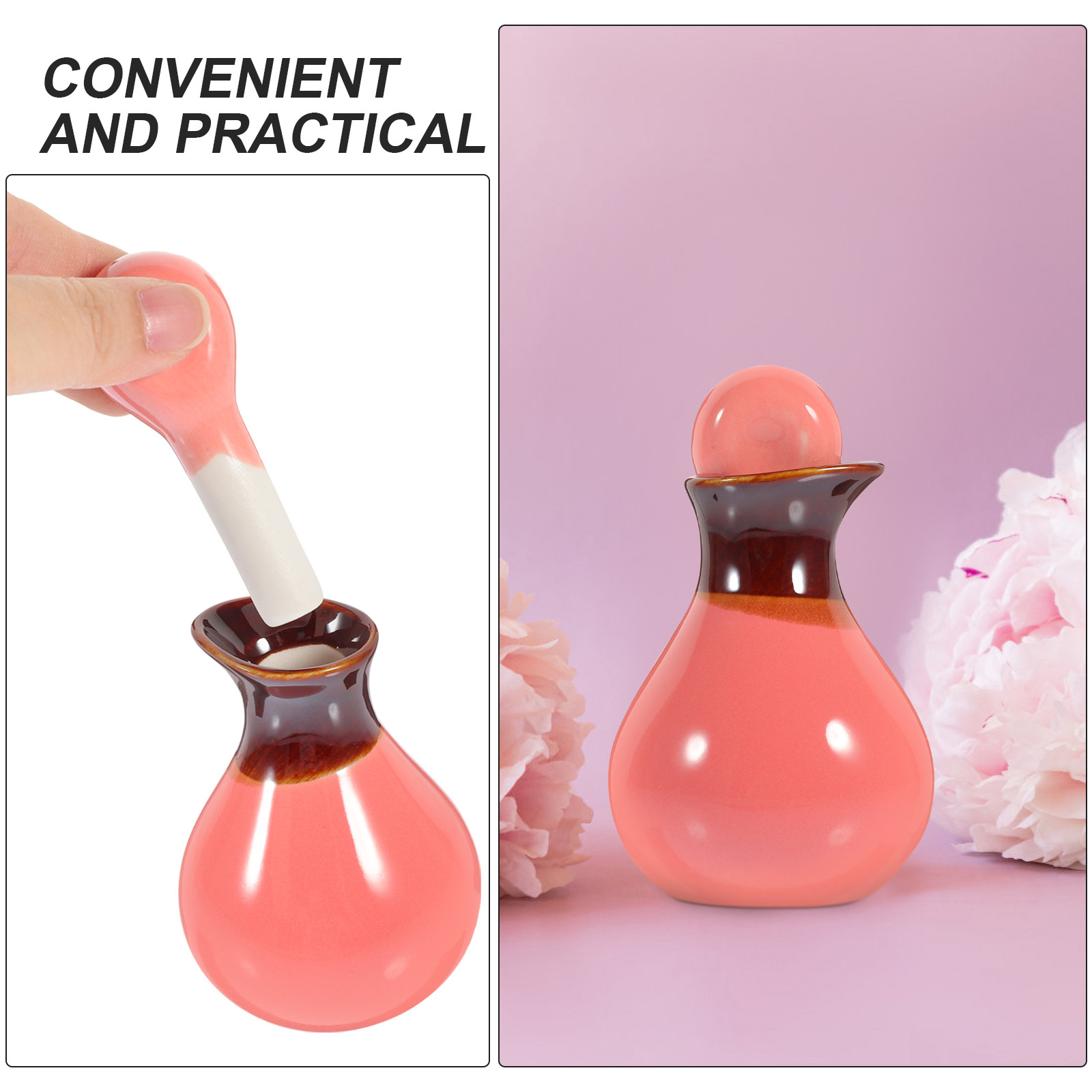 1Set Essential Oil Bottle Cera - đánh giá và giá Perfume Refill Bottle