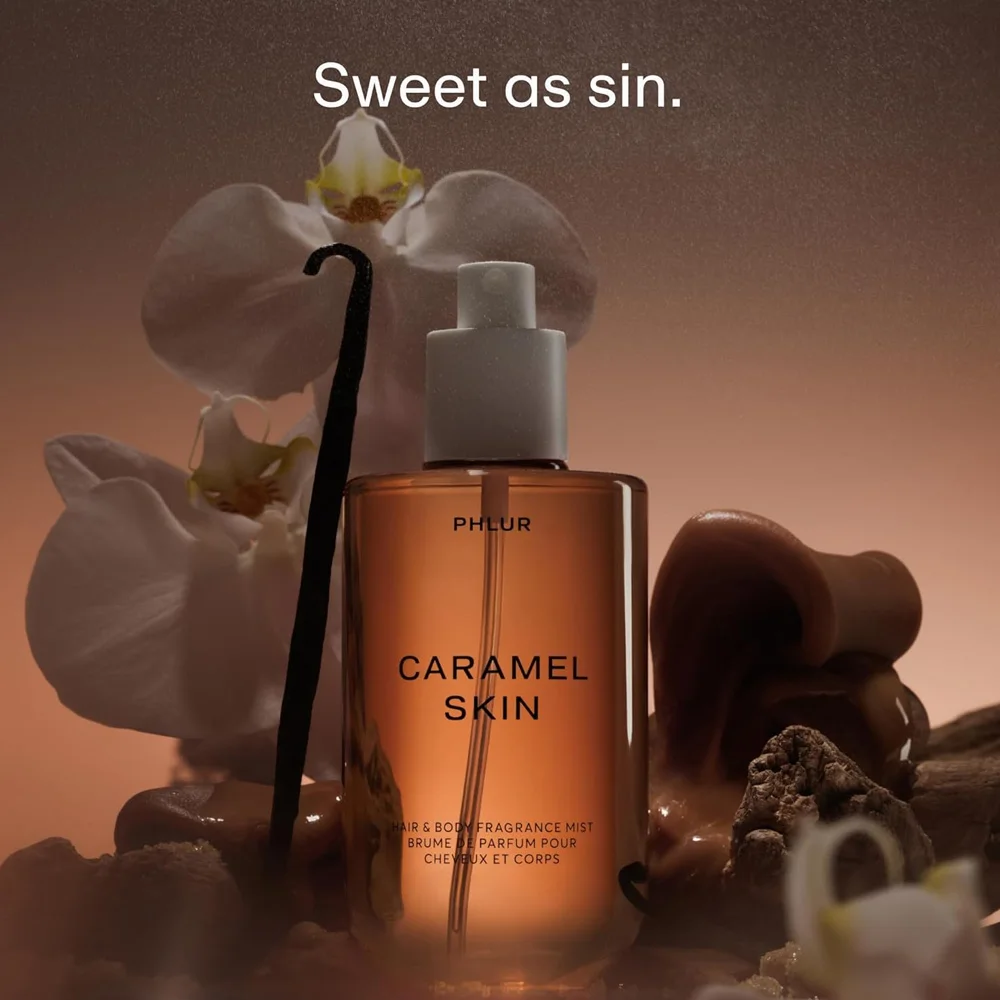 PHLUR Caramel Skin Hair & Body - đánh giá và giá Fragrance Perfume For Hair