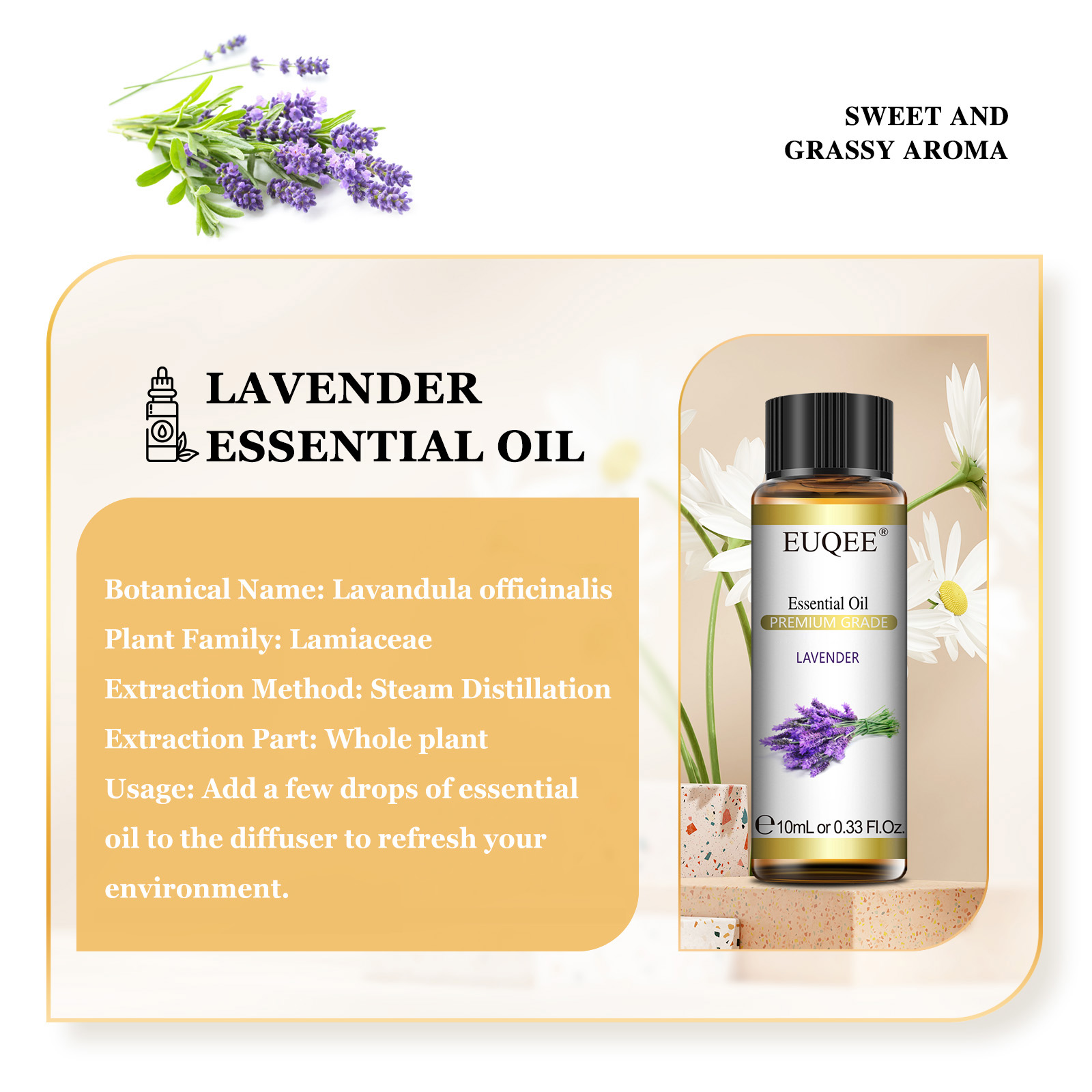 EUQEE 10ml Pure Natural Essent - đánh giá và giá Perfume Fragrance Essence