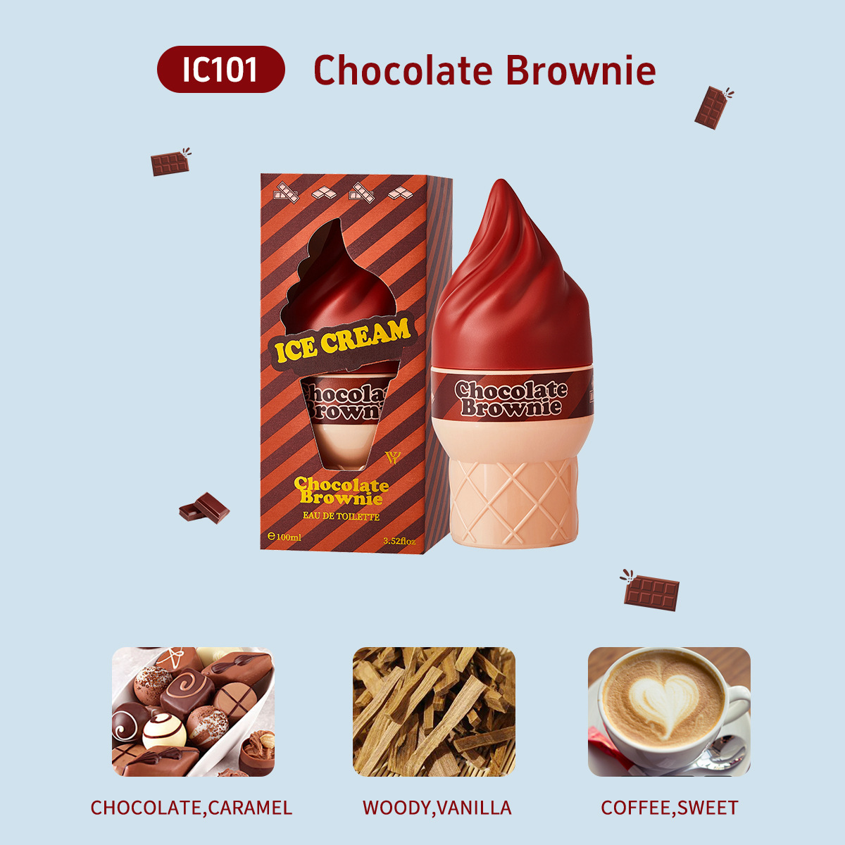 Ice Cream Cone Perfume Body Sp - đánh giá và giá Perfume Fragrance Bulk